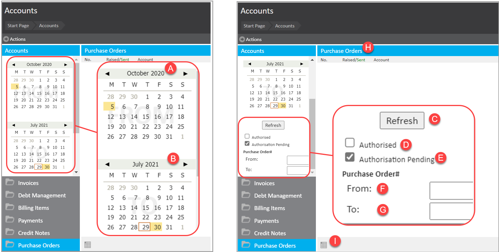 8_-_Accounts_page_showing_annotated_items_in_Purchase_Orders_section.png