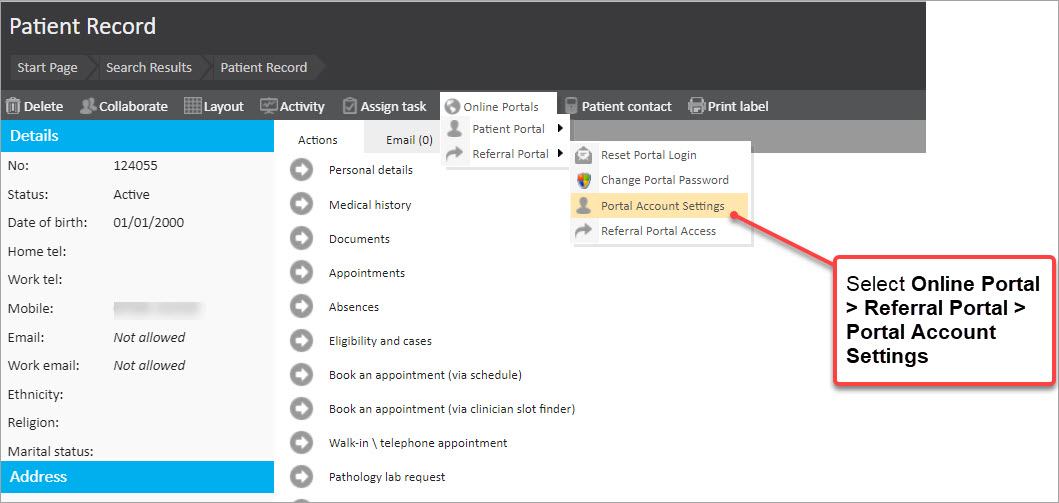 Select_Portal_Account_Settings_in_the_patient_record